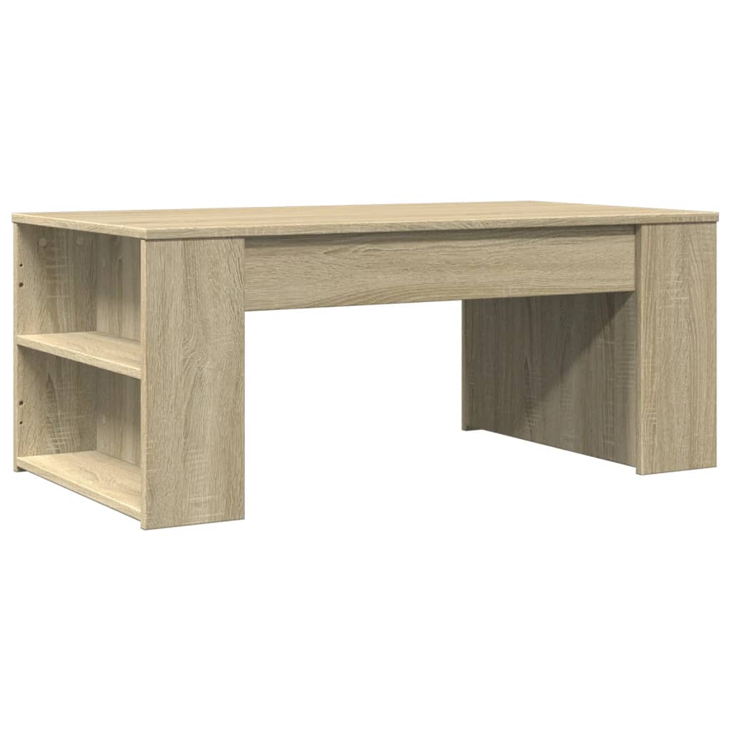 Tavolino da Salotto Rovere Sonoma 102x55x42cm Legno Multistrato 831855