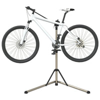 vidaXL Supporto per Riparazione Bici Regolabile 102-160 cm Alluminio