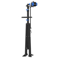 Supporto Riparazione Bici Regolabile 108-188 cm Blu in Acciaio 4005552