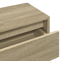 vidaXL Set Mobili da Ingresso 4 pz Rovere Sonoma in Legno Multistrato