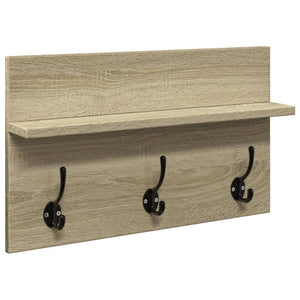 vidaXL Set Mobili da Ingresso 4 pz Rovere Sonoma in Legno Multistrato