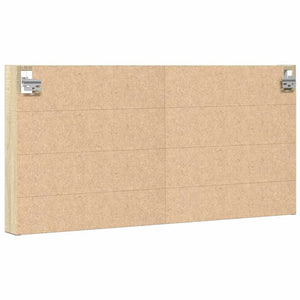 Armadietto Vetrina Rovere Sonoma 100x8,5x50cm Legno Multistrato 847949