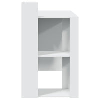 Scrivania Ufficio Bianca 103,5x56,5x94 cm in Legno Multistrato 847975