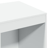 Scrivania Ufficio Bianca 103,5x56,5x94 cm in Legno Multistrato 847975