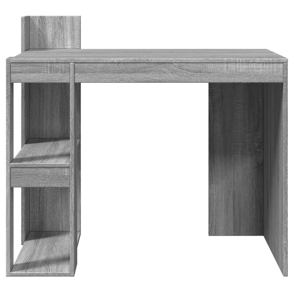 Scrivania Grigio Sonoma 103,5x56,5x94 cm in Legno Multistrato 847980