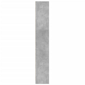 Libreria Grigio Cemento 57x28,5x174 cm in Legno Multistrato 847992