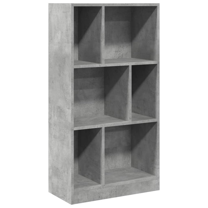Libreria Grigio Cemento 57x28,5x107,5 cm in Legno Multistrato 848006
