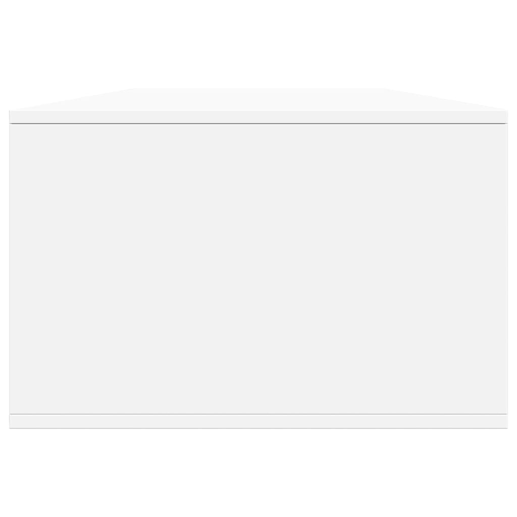 vidaXL Tavolino da Salotto Bianco 102x55x35 cm in Legno Multistrato