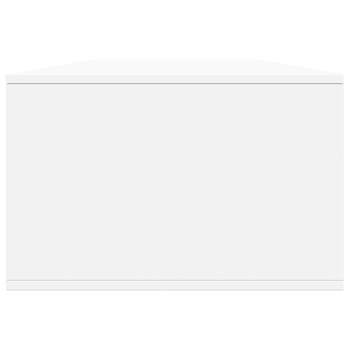 vidaXL Tavolino da Salotto Bianco 102x55x35 cm in Legno Multistrato