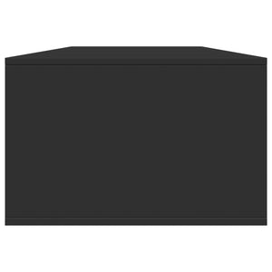 Tavolino da Salotto-Tavolino da soggiorno-Tavolo Nero 102x55x35 cm in Legno Multistrato