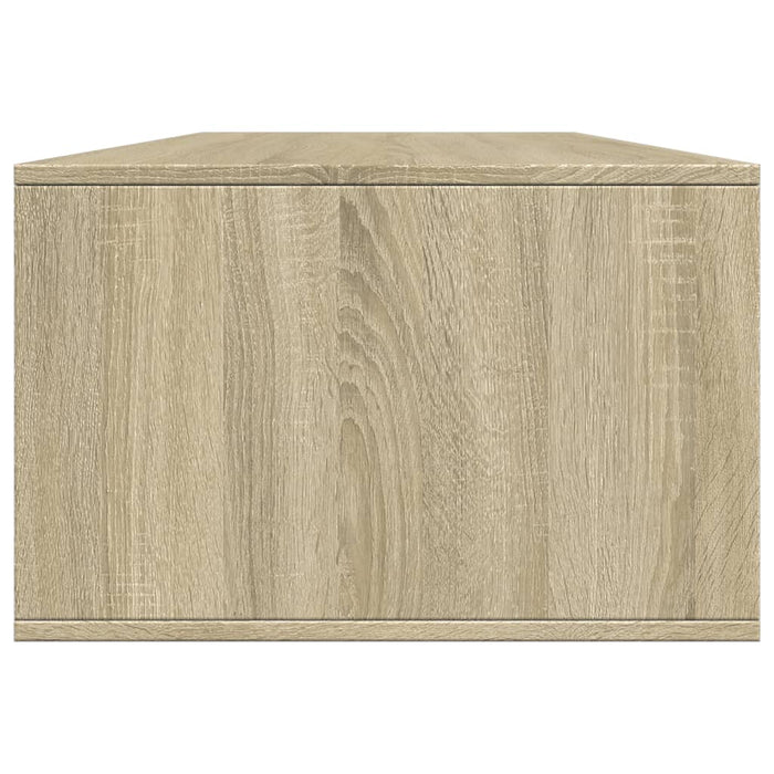 Tavolino Salotto-Tavolino da soggiorno-Tavolo Rovere Sonoma 102x55x35cm in Legno Multistrato
