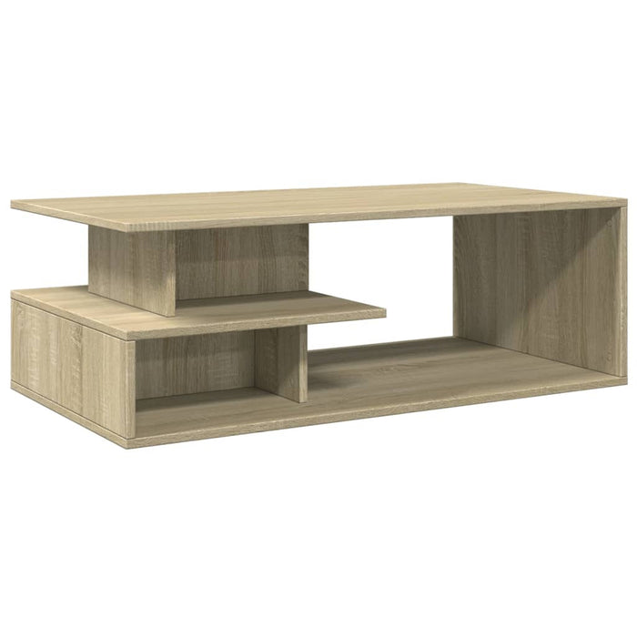 Tavolino Salotto Rovere Sonoma 102x55x35cm in Legno Multistrato 848012