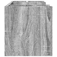 Organizer Scrivania Grigio Sonoma 44,5x24x25 Legno Multistrato