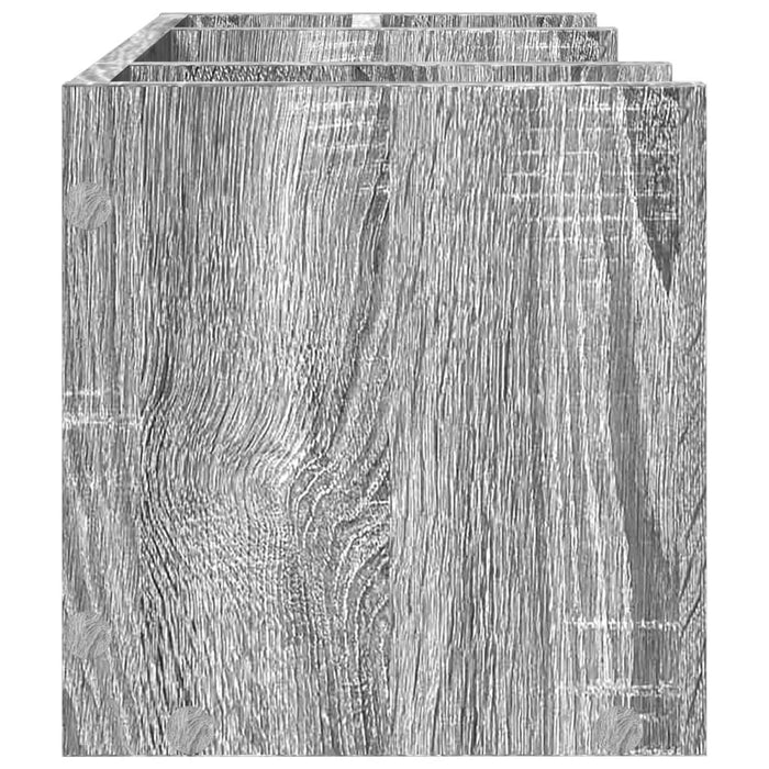 Organizer Scrivania Grigio Sonoma 44,5x24x25 Legno Multistrato