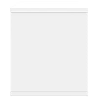 Mobiletto portaoggetti per ufficio 36 x 26 x 295 cm in legno ingegnerizzato bianco 02_0043554