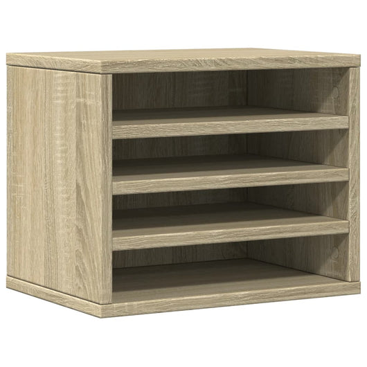 Organizer Scrivania Rovere Sonoma 36x26x29,5 Legno Multistrato 848047