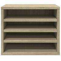 Organizer Scrivania Rovere Sonoma 36x26x29,5 Legno Multistrato 848047