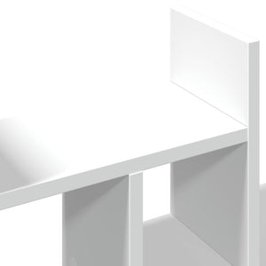 vidaXL Organizer Scrivania Bianco 34,5x15,5x35,5 cm Legno Multistrato