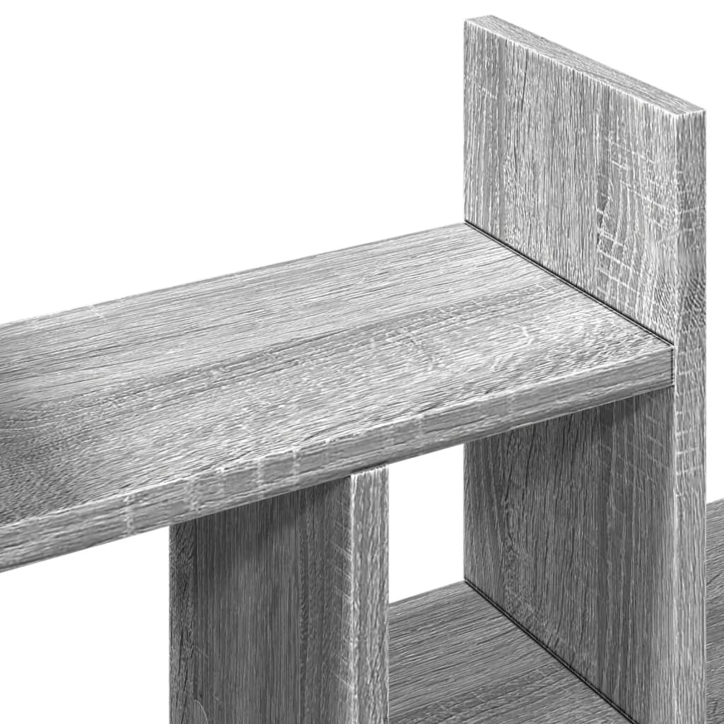 Mobiletto portaoggetti per ufficio Sonoma 345 x 155 x 355 cm grigio Sonoma 02_0043585