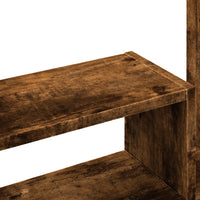 Organizer Scrivania Rovere Fumo 38,5x17x39cm Legno Multistrato 848063