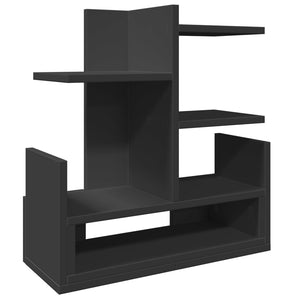 Organizer per la Scrivania Nero 49x20x52,5 cm in Multistrato 848074