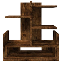 Organizer Scrivania Rovere Fumo 49x20x52,5 cm Legno Multistrato