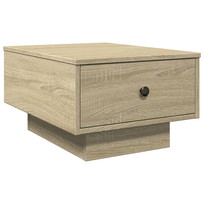 Tavolino da Salotto Rovere Sonoma 60x45x31 cm Legno Multistrato 848082