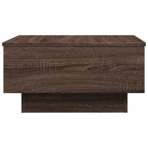 Tavolino da Salotto Rovere Marrone 60x45x31cm Legno Multistrato 848086