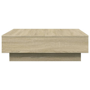 Tavolino da Salotto Rovere Sonoma 90x90x28 cm Legno Multistrato