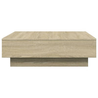 Tavolino da Salotto Rovere Sonoma 90x90x28 cm Legno Multistrato 848089