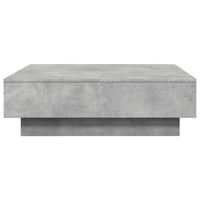 vidaXL Tavolino da Salotto Grigio Cemento 90x90x28cm Legno Multistrato
