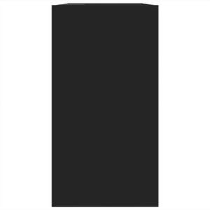 Mobile Lavabo Nero 63x29x55 cm in Truciolato