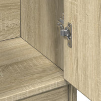Mobile Lavabo Rovere Sonoma 63x29x55 cm Legno Multistrato