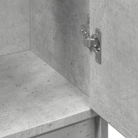 Mobile Lavabo Grigio Cemento 63x29x55 cm in Legno Multistrato