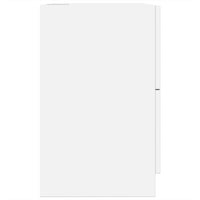 Mobile Lavabo-Armadietto da bagno Bianco 80x33x60 cm in Truciolare