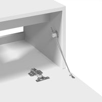 Mobile Lavabo-Armadietto da bagno Bianco 59x37x59 cm in Truciolare