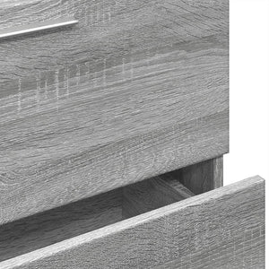 Mobile Lavabo Grigio Sonoma 59x37x59 cm in Truciolare