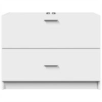 Mobile Lavabo Bianco 78x37x59 cm in Truciolare 848115