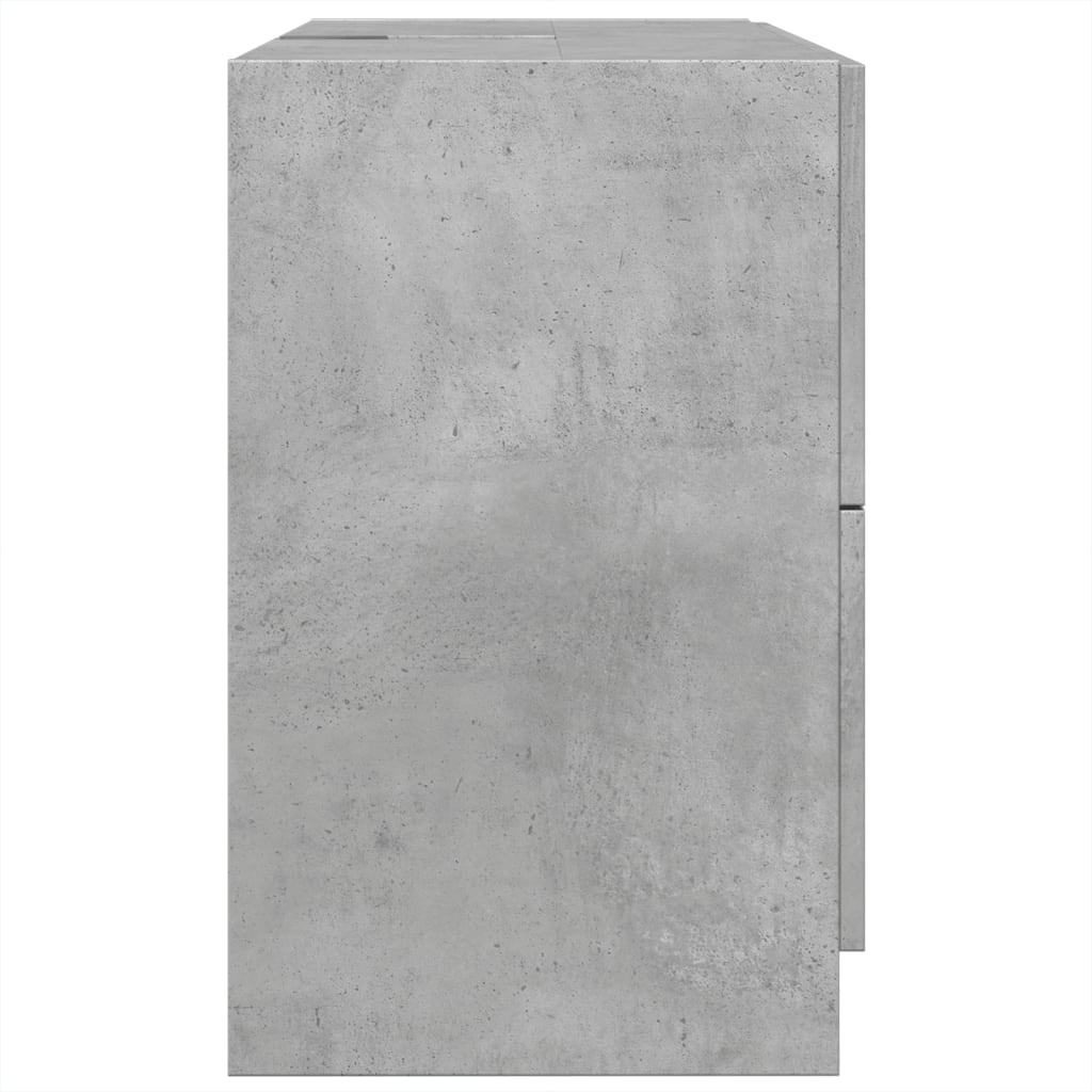 Mobile Lavabo Grigio Cemento 78x37x59 cm in Truciolare 848118
