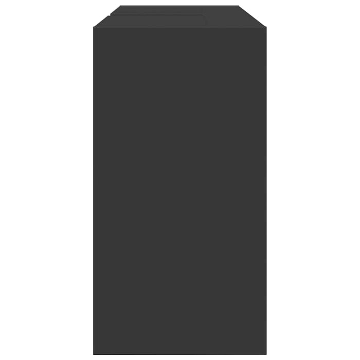 Mobile Lavabo Nero 90x29x55 cm in Truciolato 848123