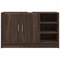 Mobile Lavabo Rovere Marrone 90x29x55 cm in Truciolare 848128