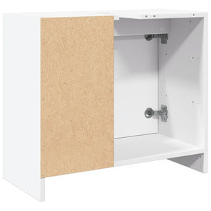 vidaXL Mobile Lavabo Bianco 63x29x55 cm in Truciolato