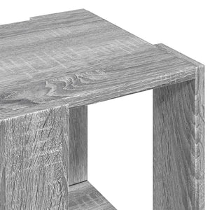 Tavolino da Salotto Grigio Sonoma 32x32x30cm Legno Multistrato 848148
