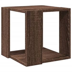 Tavolino da Salotto Rovere Marrone 32x32x30cm Legno Multistrato 848149