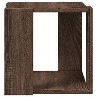 Tavolino da Salotto Rovere Marrone 32x32x30cm Legno Multistrato 848149
