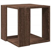 Tavolino da Salotto Rovere Marrone 32x32x30cm Legno Multistrato 848149