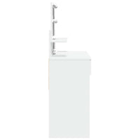 Toeletta con LED Bianco 100x40x130 cm 848199