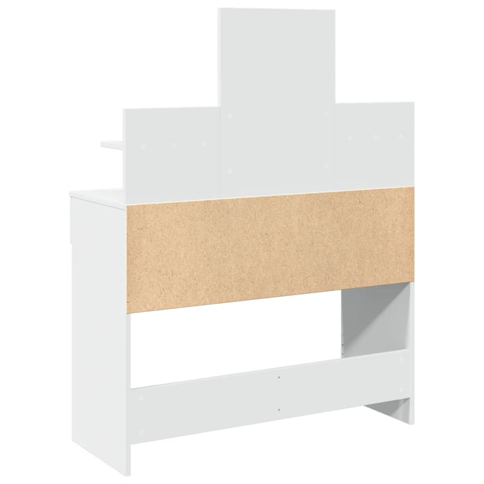 Toeletta con LED Bianco 100x40x130 cm