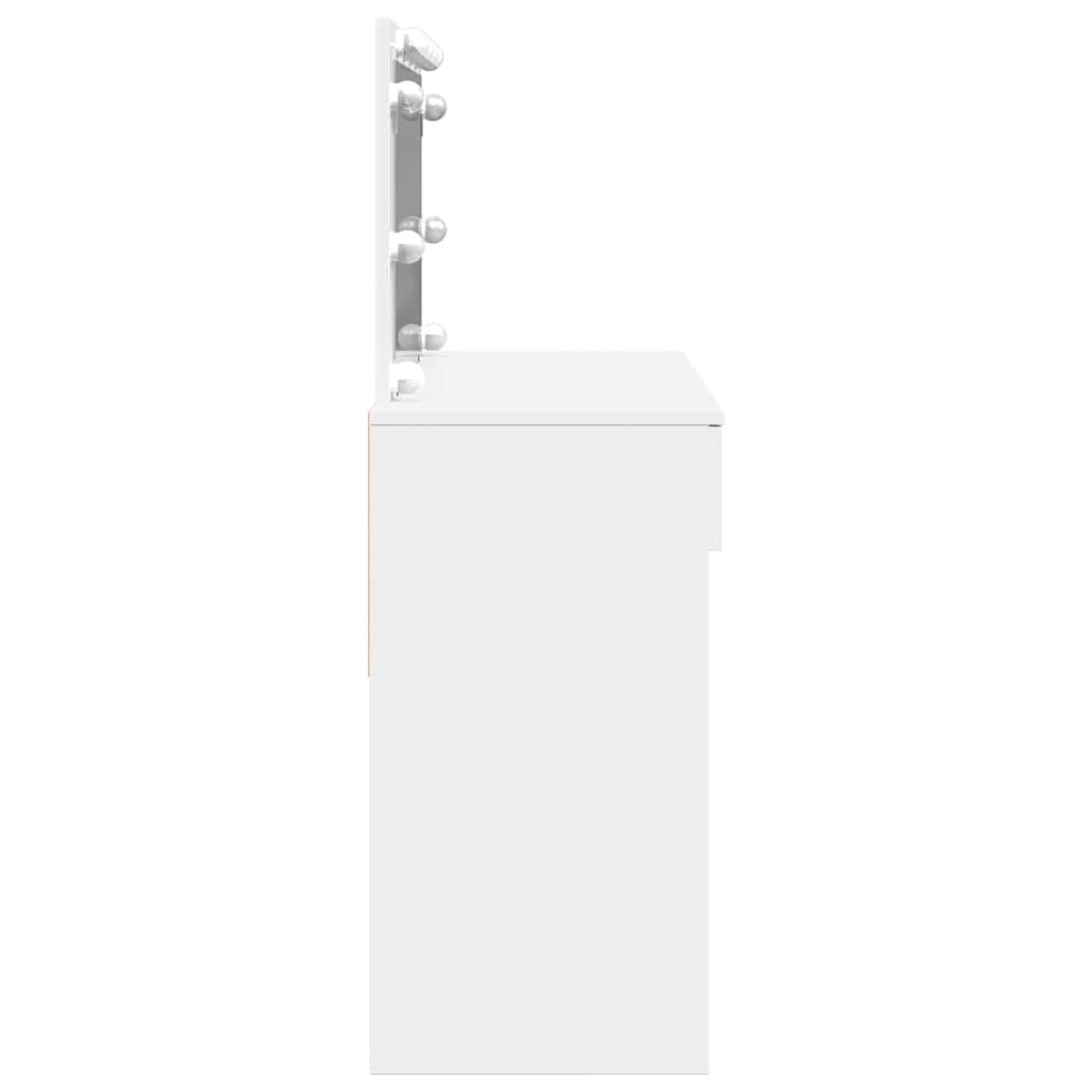 Toeletta con LED Bianco 100x40x120 cm 848206