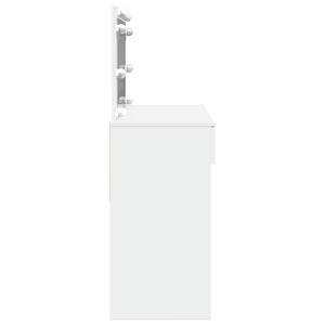 Toeletta con LED Bianco 100x40x120 cm 848206